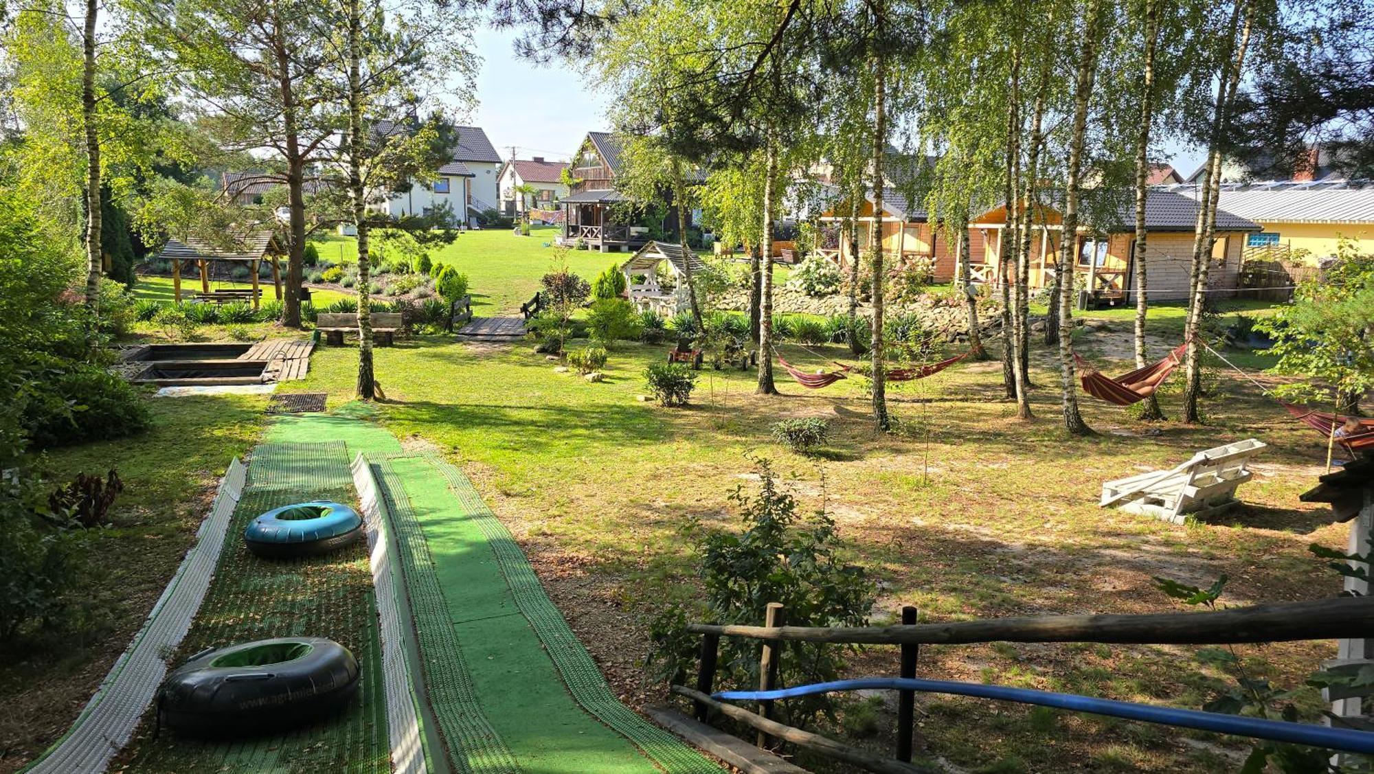 Vip Village Las Woda Rower - Podgrzewany Basen, Balia, Sauna Miedzierza Exterior photo